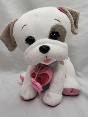 Cabbage Patch Kids Adoptimals Bulldog Puppy Plush Barks Lights Heart Beat